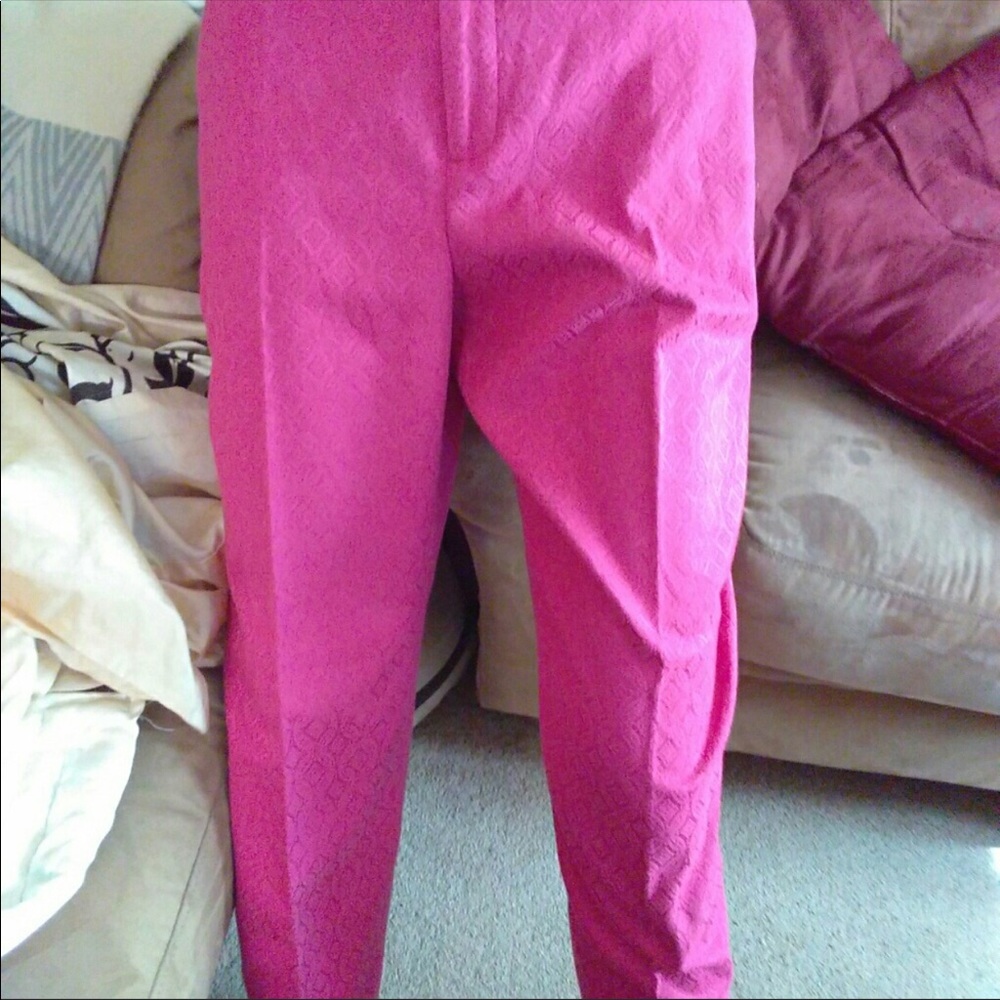 Banana Republic- pink skinny pants